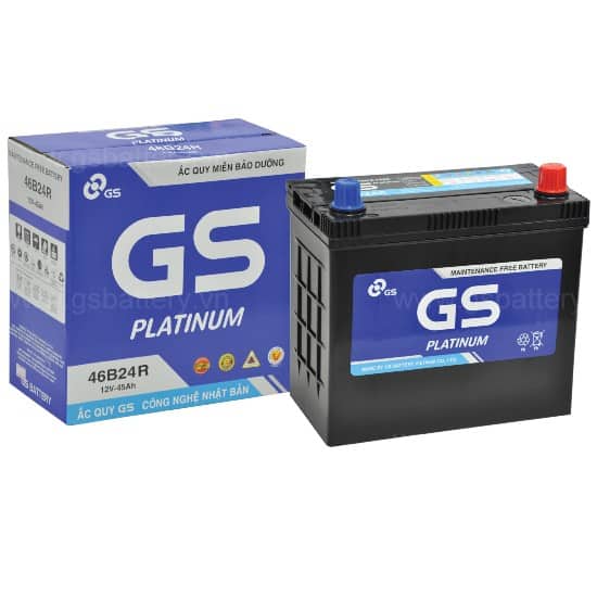 Bình Ắc Quy MF 46B24R ( 12V - 45AH ) Giá Tốt, Uy Tín.
